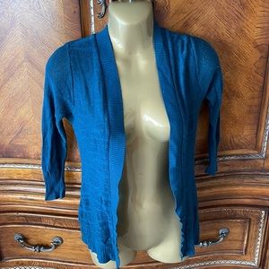 Hunter Green lightweight cardigan